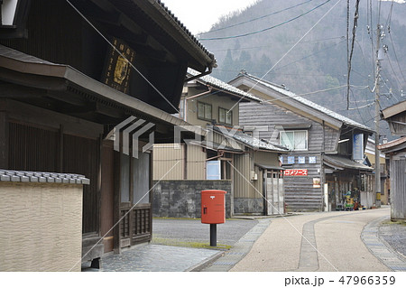 【福井県　南越前町】今庄宿の町並み 47966359
