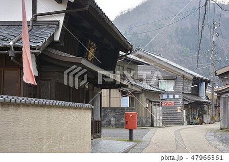 【福井県　南越前町】今庄宿の町並み 47966361