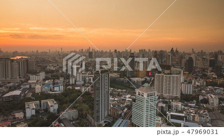 Business area in Bangkok, Thailand 47969031