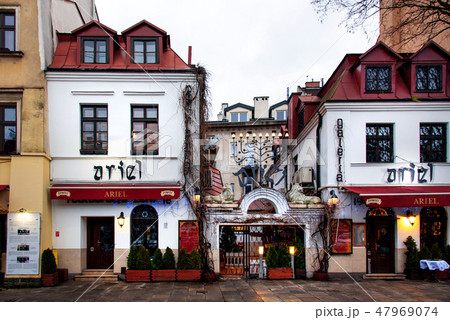 Krakow old jewish district in Poland Krakow old jewish district in Poland 47969074