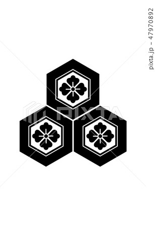 武将家紋浅井長政 47970892