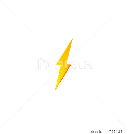 Flash and thunder bolt icon. 47971854