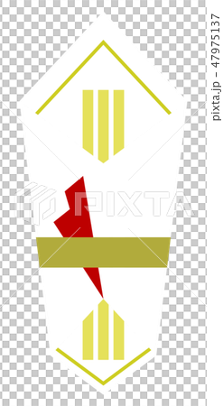 Vector's New Year icon New Year red white 47975137
