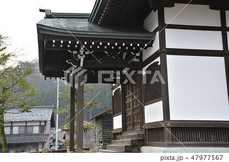 【福井県　南越前町】今庄宿　明治天皇今庄行在所 47977567
