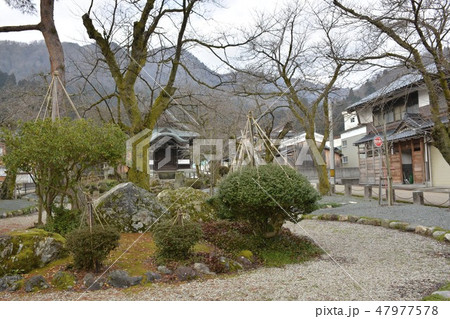 【福井県　南越前町】今庄宿　明治天皇今庄行在所 47977578
