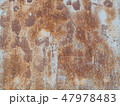 廃棄物　錆　テクスチャ 47978483