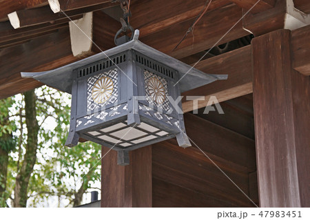 寒川神社 吊り灯篭 寒川神社 吊り灯篭 47983451