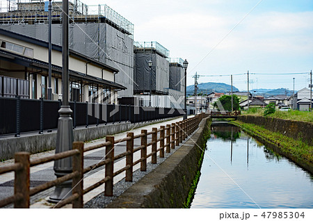 街風景　栃木市　蔵の街 47985304
