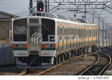 両毛線211系電車(高崎地区ローカル車両) 両毛線211系電車(高崎地区ローカル車両) 47985395