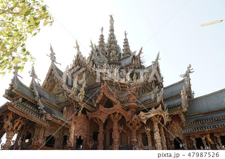 パタヤの観光名所、サンクチュアリー・オブ・トゥルース(The Sanctuary of Truth) パタヤの観光名所、サンクチュアリー・オブ・トゥルース(The Sanctuary of Truth) 47987526
