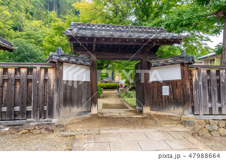 武家屋敷 山寺常山邸 長屋門 47988664