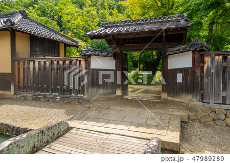 武家屋敷 山寺常山邸 長屋門 武家屋敷 山寺常山邸 長屋門 47989289