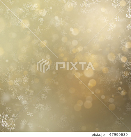 Christmas and New Year golden bokeh background. EPS 10 47990689