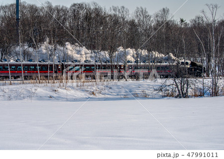 厳寒の釧網本線を撮る 47991011