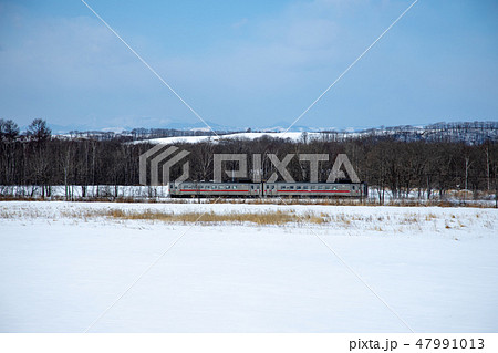 厳寒の釧網本線を撮る 47991013