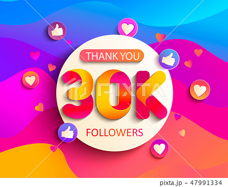 Thanks for the 30000 followers. 47991334