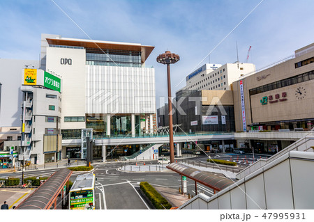 高崎駅西口の風景【群馬県高崎市】 高崎駅西口の風景【群馬県高崎市】 47995931