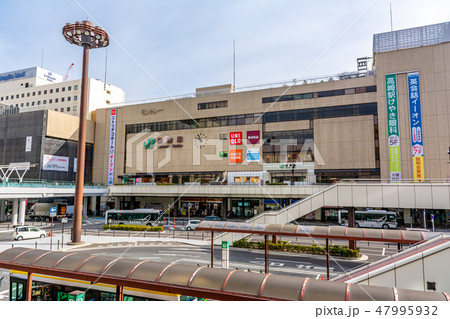 高崎駅西口の風景【群馬県高崎市】 高崎駅西口の風景【群馬県高崎市】 47995932