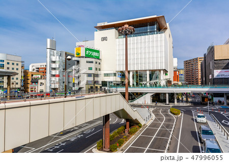 高崎駅西口の風景【群馬県高崎市】 高崎駅西口の風景【群馬県高崎市】 47996055