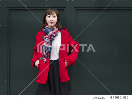 東京 原宿 表参道 女性 冬コーデ 東京 原宿 表参道 女性 冬コーデ 47996492