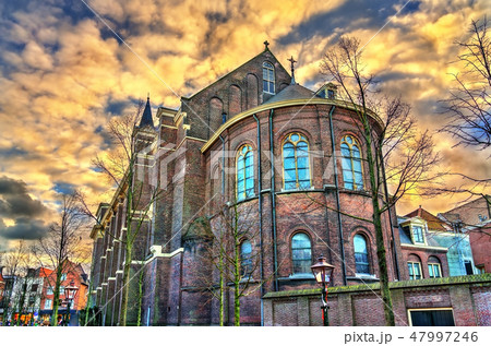 Hartebrugkerk church in Leiden, the Netherlands 47997246