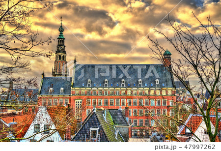 The Stadhuis, the Town Hall of Leiden in the Netherlands 47997262