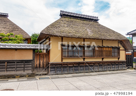 藁葺の屋敷 松代藩旧樋口家 47998194