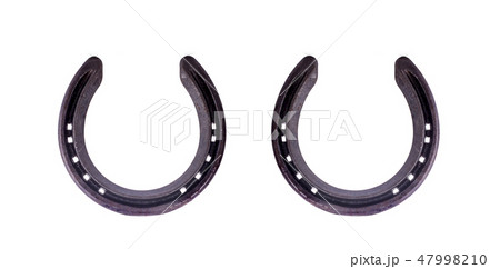 horseshoe isolated on white background horseshoe isolated on white background 47998210