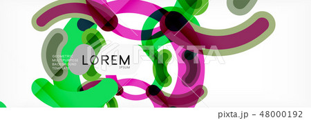 Round linear circle shapes background Round linear circle shapes background 48000192