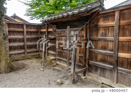 真田邸新御殿内　庭園に続く入口 48000407