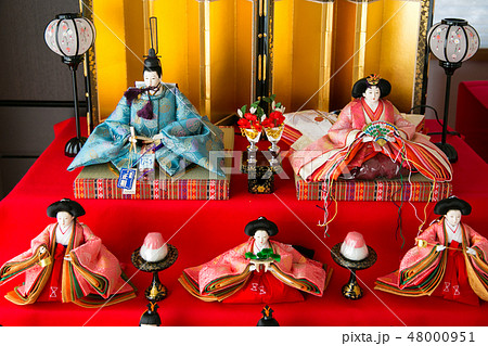 ひなまつり　雛人形 48000951