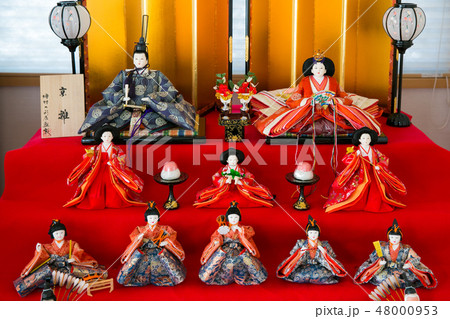 ひなまつり　雛人形 48000953