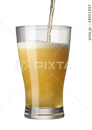 ビール 白バック ビール 白バック 48001897