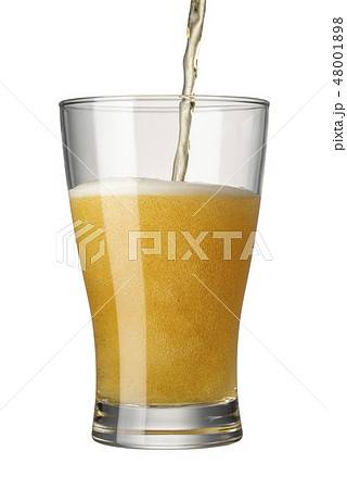 ビール 白バック ビール 白バック 48001898