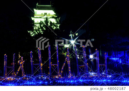 広島県福山城のあかり祭り 広島県福山城のあかり祭り 48002187