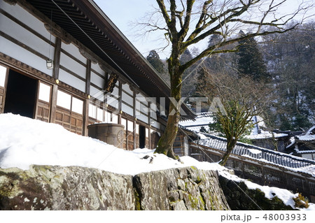 永平寺　冬景色　法堂 48003933