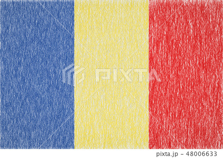 Chad painted flag 48006633