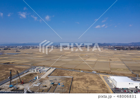 広大な大地 群馬県 邑楽郡 板倉町 広大な大地 群馬県 邑楽郡 板倉町 48006831