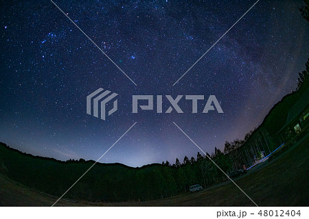 阿智村　星空 48012404