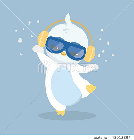 Vector illustration of a penguin. 48012894