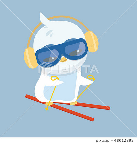 Vector illustration of a penguin. 48012895