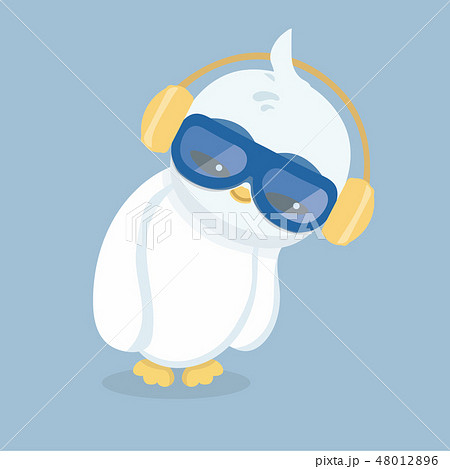 Vector illustration of a penguin. 48012896