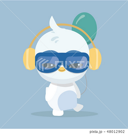 Vector illustration of a penguin. 48012902