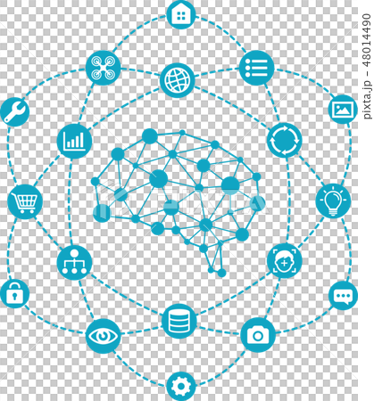 AI (AI · Artificial Intelligence) Image Illustration 48014490