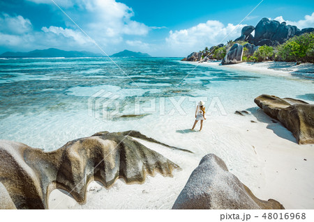 A Girl on Seychelles 48016968