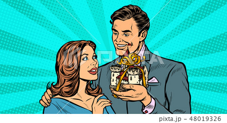 Husband and wife medieval castle as a gift Husband and wife medieval castle as a gift 48019326