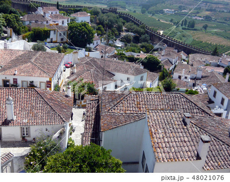 オビドス　ポルトガル　観光　谷間の真珠　美しい街 48021076