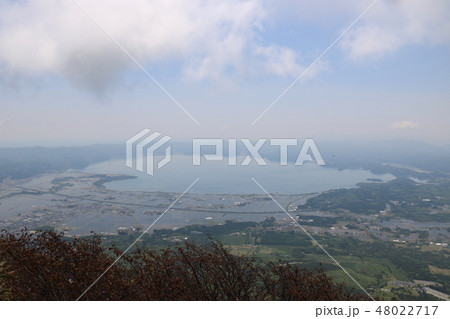 福島県の磐梯山の登山 48022717