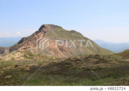 福島県の磐梯山の登山 48022724