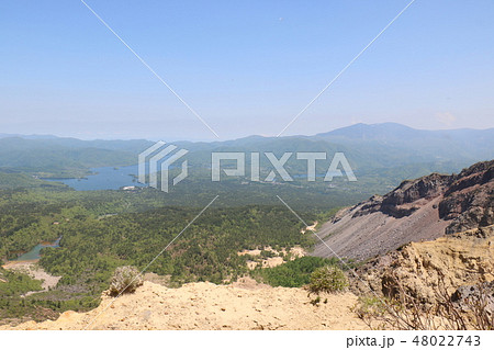 福島県の磐梯山の登山 福島県の磐梯山の登山 48022743
